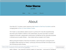 Tablet Screenshot of petersterne.com